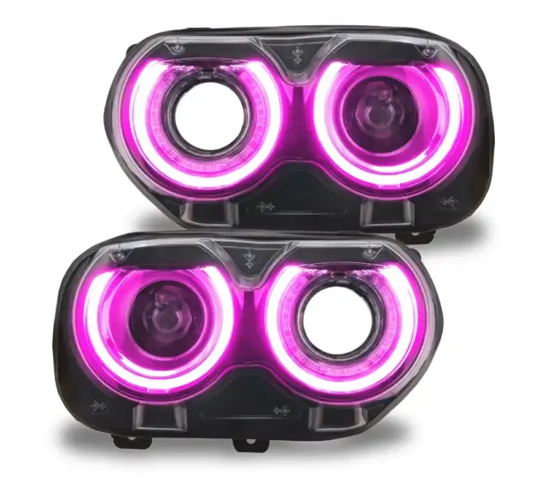 Kit de luces diurnas ORACLE Lighting ColorSHIFT® RGB+W para Dodge Challenger de 2015 a 2023