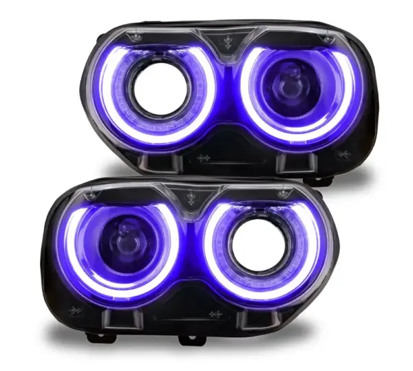 Kit de luces diurnas ORACLE Lighting ColorSHIFT® RGB+W para Dodge Challenger de 2015 a 2023