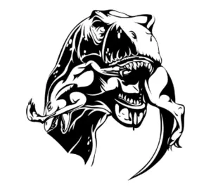 Oracle Lighting GOBO Puddle Lights with T-REX Logo