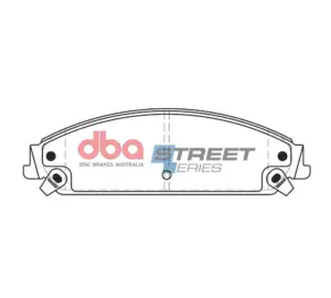 DBA Street Series remblokken DB2008SS voor Chrysler 300C, Dodge Challenger, Charger en Magnum 3.0 CRD, 3.5, 3.6 en 5.7 (vooras)