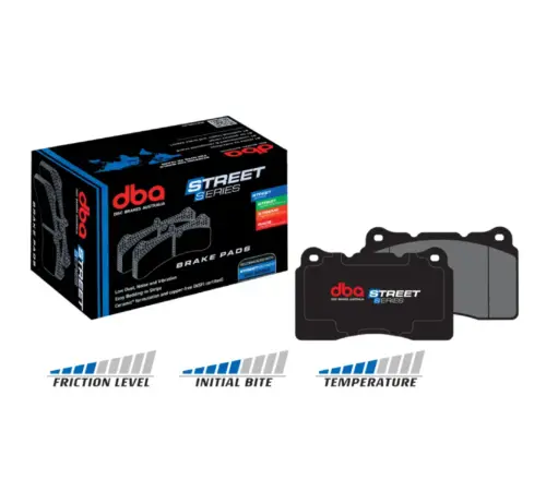 DBA Street Series remblokken DB2062SS voor Chrysler 300C, Dodge Challenger, Charger en Magnum 3.0 CRD, 3.5, 3.6 en 5.7 (achteras)