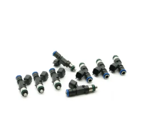 DeatschWerks set of 8 matched 550cc /min injectors for Chrysler, Dodge, Jeep and RAM with 5.7, 6.1 and 6.4 liter displacement