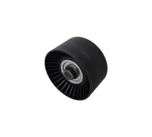 Genuine Mopar idler pulley for the supercharger belt (53011556AA) for Dodge Challenger, Charger, Durango Hellcat, Jeep Trackhawk and RAM TRX, loose side at the bottom