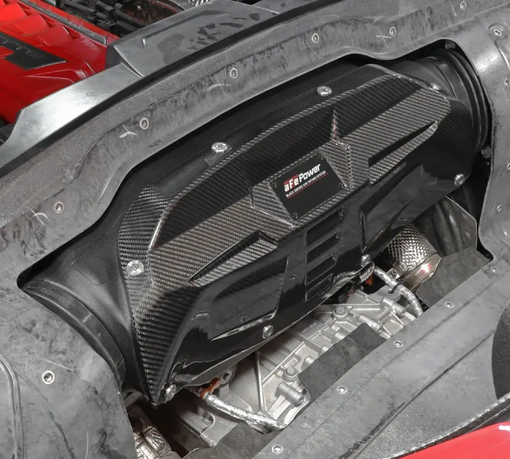aFe POWER 58-10007R Black Series Carbon Cold Air Intake für Corvette C8 aFe POWER 58-10007R Black Series Carbon Cold Air Intake für Corvette C8