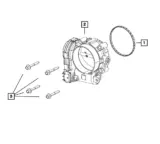 La pieza se puede encontrar como referencia nº 2 en la ilustración
