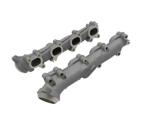 aFe BladeRunner exhaust manifold 46-40154 made of ductile cast iron for RAM 1500 5.7 Hemi DT from 2019 to 2024