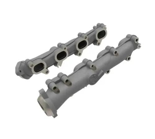 aFe BladeRunner exhaust manifold 46-40164 made of ductile cast iron for RAM 1500 5.7 from 2009 to 2018 and Classic from 2019 onwards