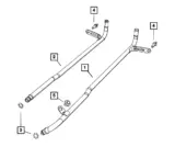 Il pezzo si trova nell'illustrazione con il numero di riferimento 3.